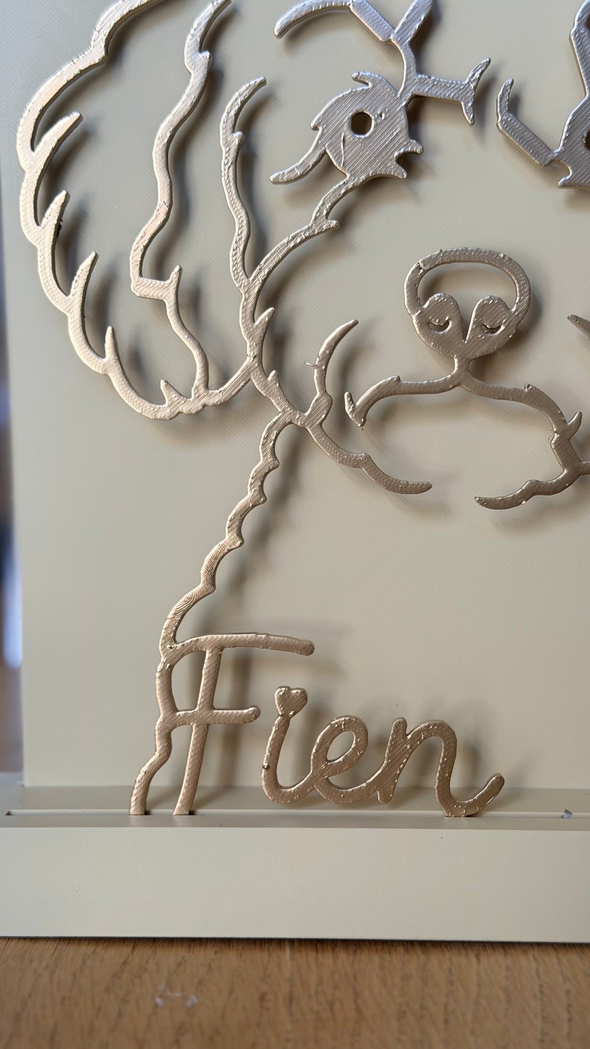 Echte detailfoto · Fien detail