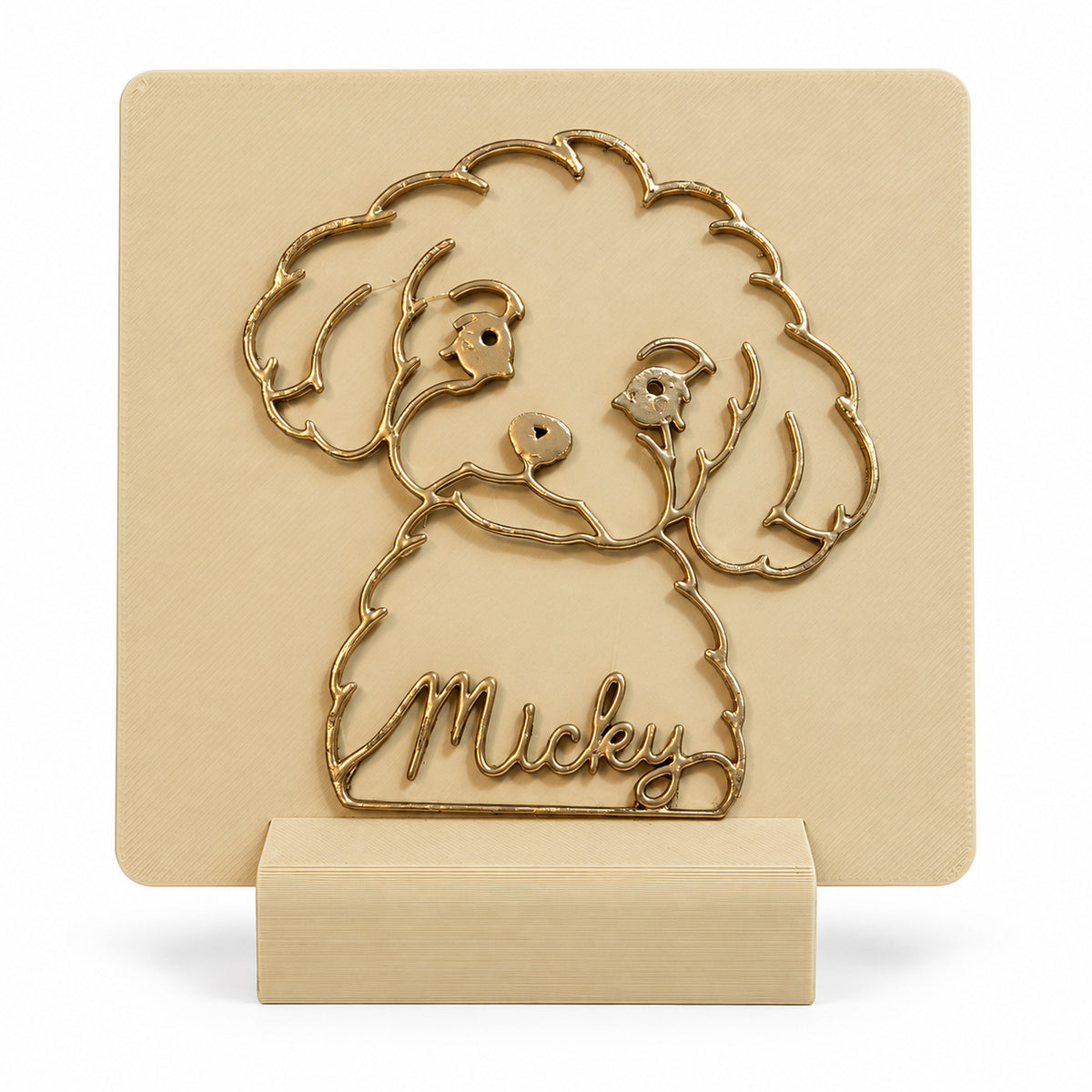 MINI · beige goud Micky
