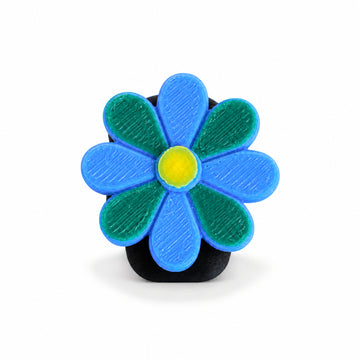 Bloem blauw-groen
