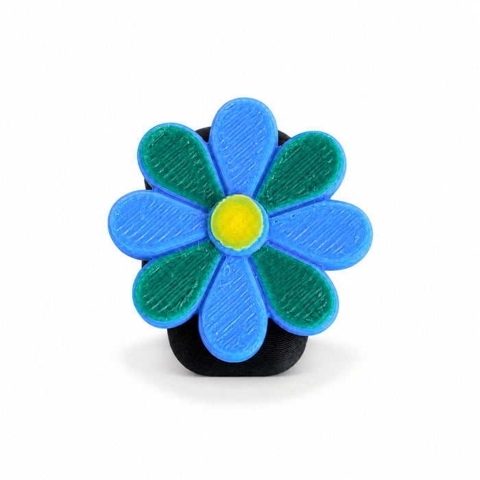 Bloem blauw-groen